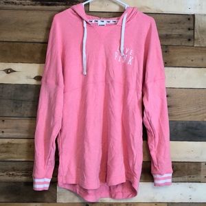 Pink hoodie